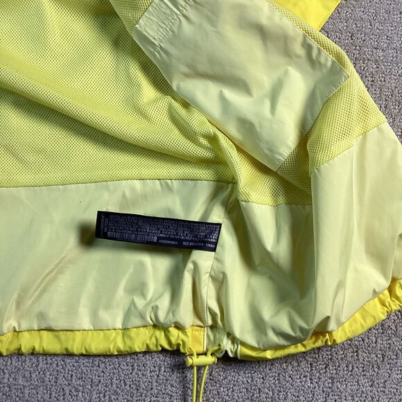 Zara Rhugi Neon Yellow Short Sleeve Zip Up Jacket Lightweight Menswear - Picture 3 of 5